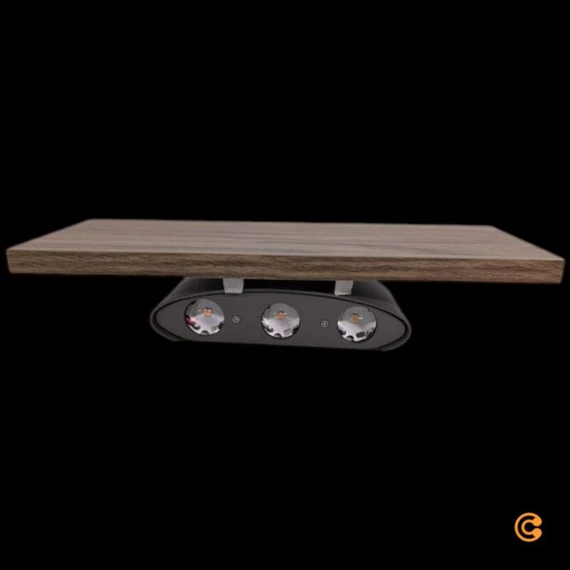 B-Ware Wandleuchte Wandlampe Paul Neuhaus LED Licht Palma Holz dunkel Beleuchtung 94