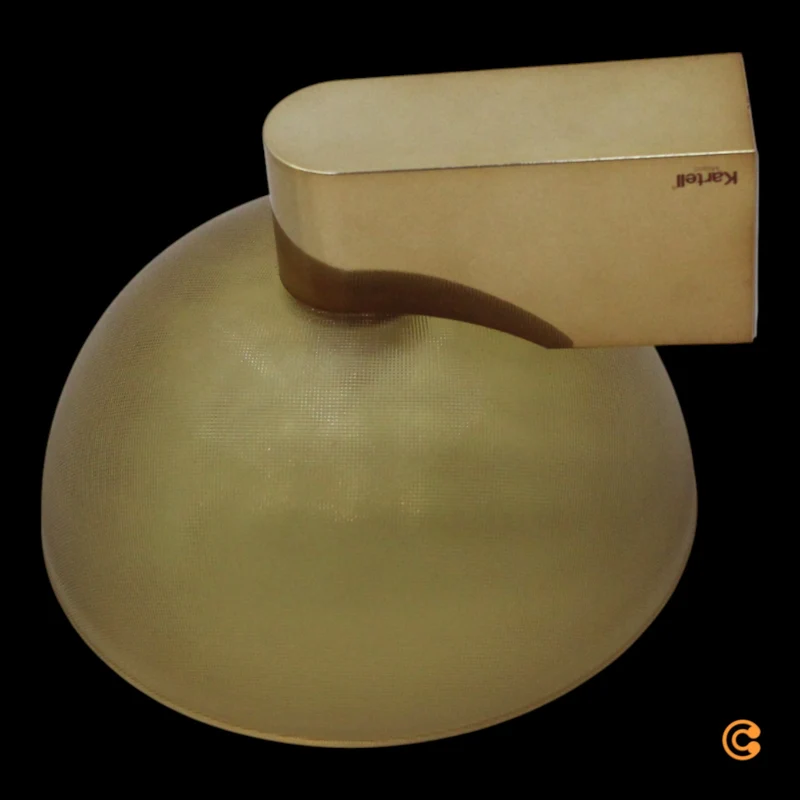 B-Ware Kartell Wandleuchte Wandlampe Fata LED amber thermoplastisches Technopolymer399