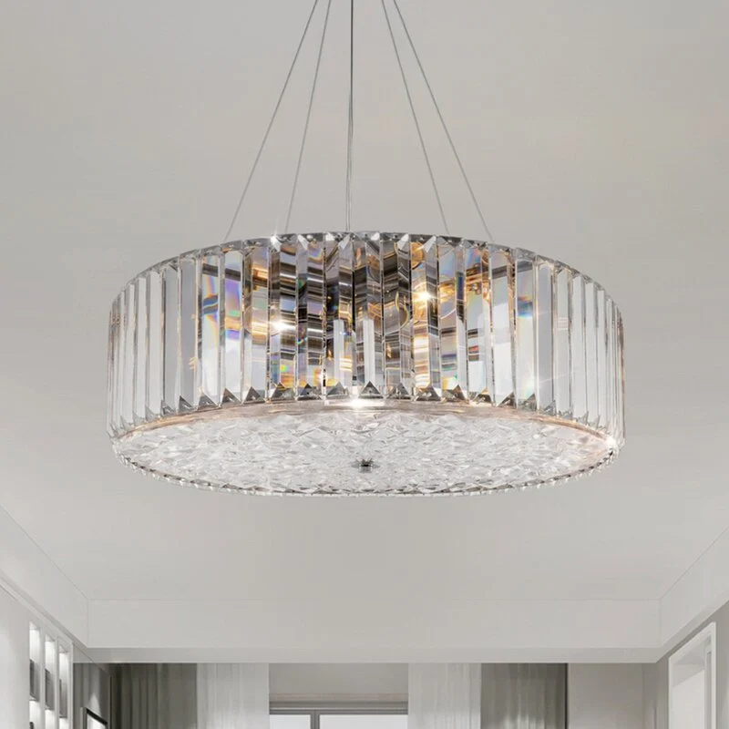 B-Ware Maytoni Hängeleuchte Pendelleuchte Lampe Kristall transparent chrom SIEHE TEXT