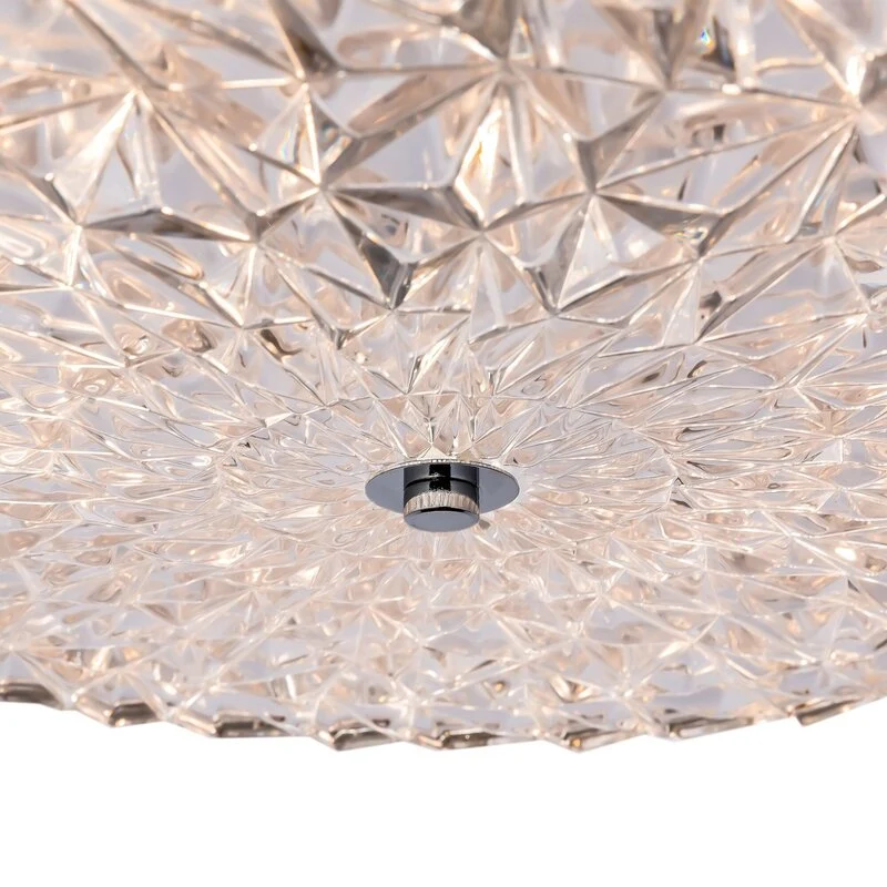 B-Ware Maytoni Hängeleuchte Pendelleuchte Lampe Kristall transparent chrom SIEHE TEXT