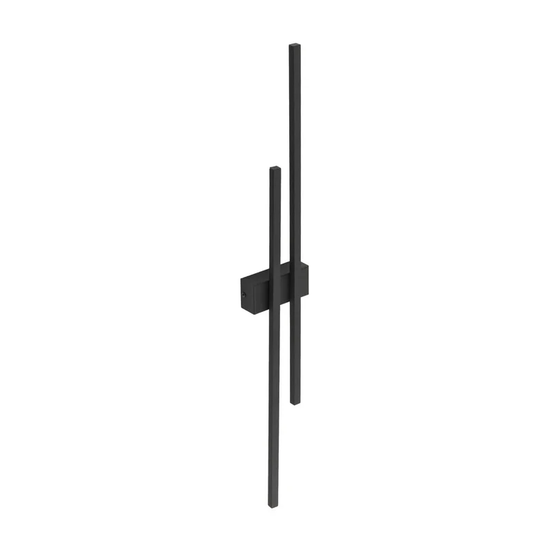 B-Ware TK Lighting Wandleuchte Wandlampe LED Flash schwarz Metall Kunststoff 2 flammig