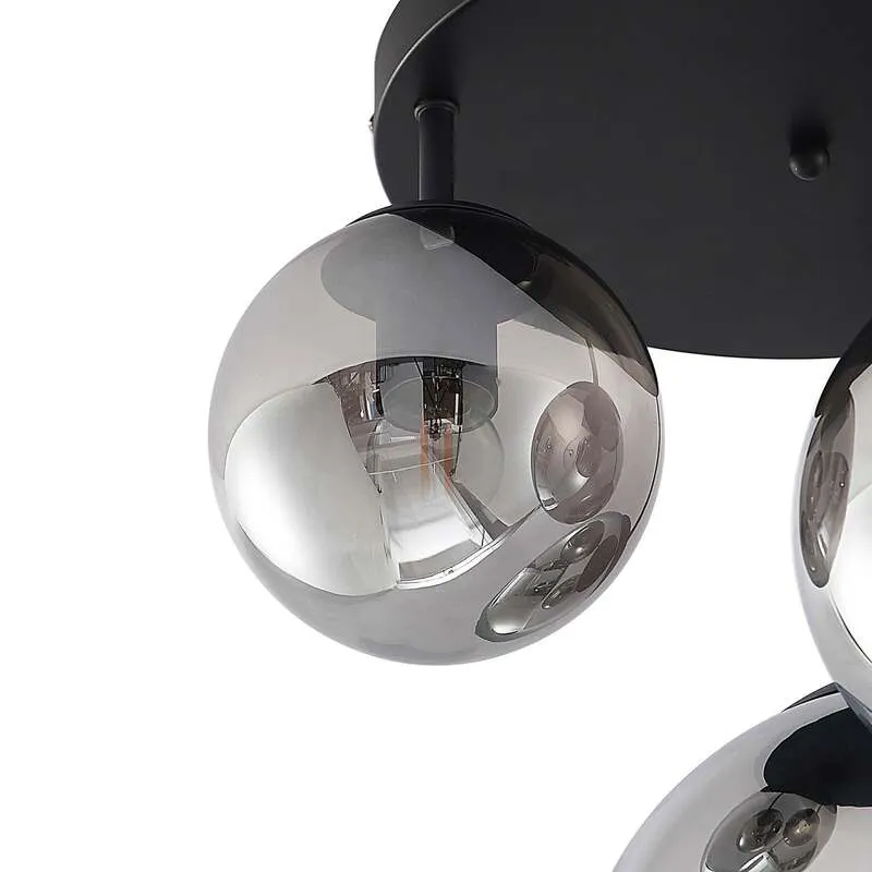 B-Ware Lindby Teeja Deckenlampe Deckenleuchte Deckenlicht Lampe Glas SIEHE TEXT/FOTO