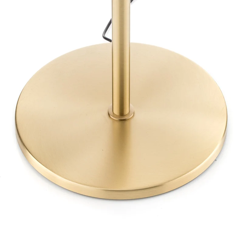 B-Ware Knapstein Stehleuchte Standlampe LED Danuta verstellbar messing matt Metall