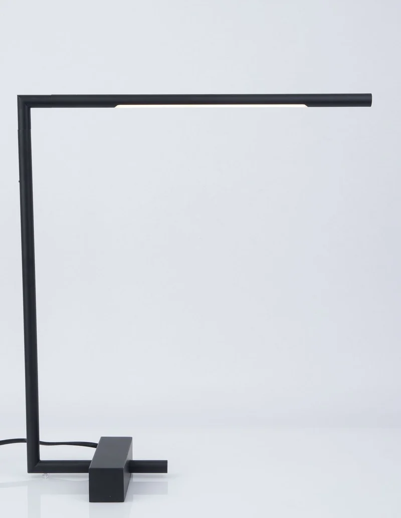 B-Ware Nova Luce Tischleuchte Tischlampe RACCIO LED Schwarz Warmweiß 40 cm 5 W Lampe