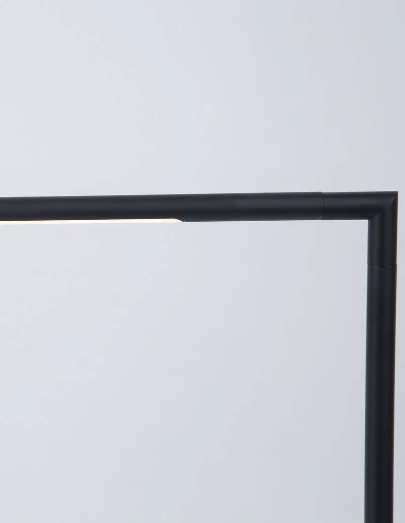 B-Ware Nova Luce Tischleuchte Tischlampe RACCIO LED Schwarz Warmweiß 40 cm 5 W Lampe