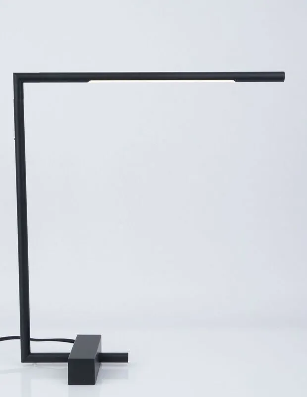 B-Ware Nova Luce Tischleuchte Tischlampe RACCIO LED Schwarz Warmweiß 40 cm 5 W Lampe