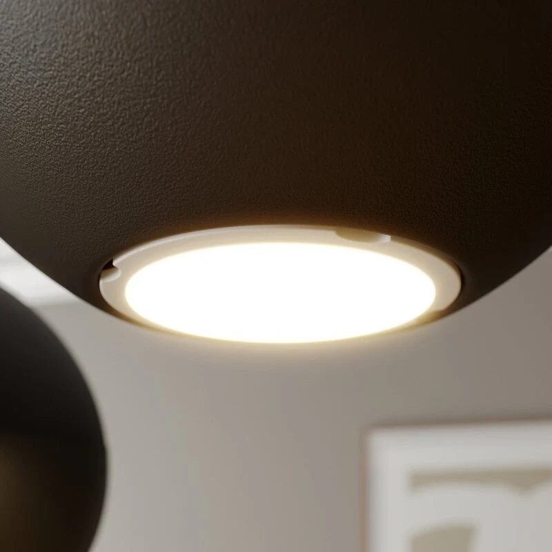 B-Ware Euluna Pendelleuchte Hängelampe Midnight LED vierflammig Deckenlampe Leuchte