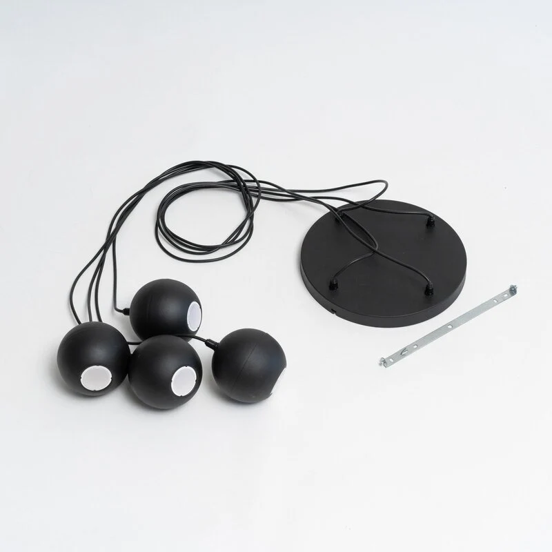 B-Ware Euluna Pendelleuchte Hängelampe Midnight LED vierflammig Deckenlampe Leuchte