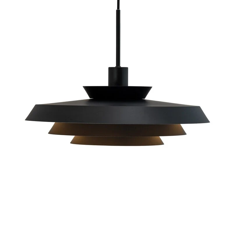 Dyberg Larsen Hängelampe DL44 schwarz Metall 45 cm Lampe Leuchte SIEHE TEXT/FOTO