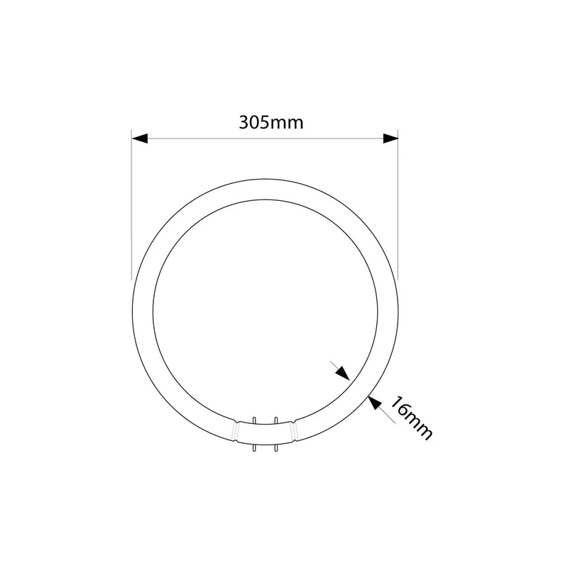 B-Ware Philips Leuchtstofflampe TL5-C Rundleuchte 830 warmwhite 2GX13 Circular Pro 40W