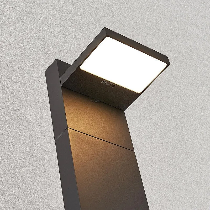 B-Ware Lucande LED-Pollerleuchte Silvan Sockelleuchte Wegeleuchte Außenleuchte Leuchte