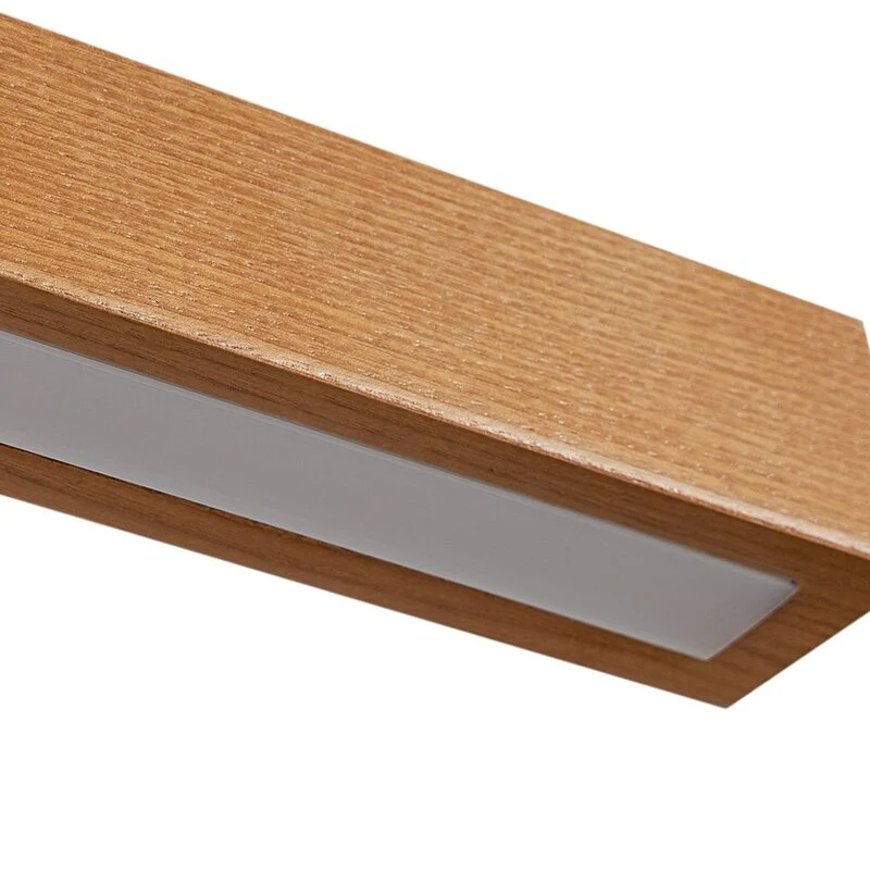 B-Ware Lucande Hängeleuchte Pendelleuchte LED Holz hell weiß dimmbar höhenverstell164