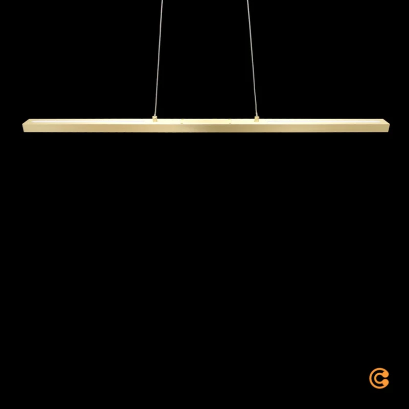 B-Ware Fabas Luce LED Hängeleuchte Pendellampe Ling messing Up Downlight dimmbar