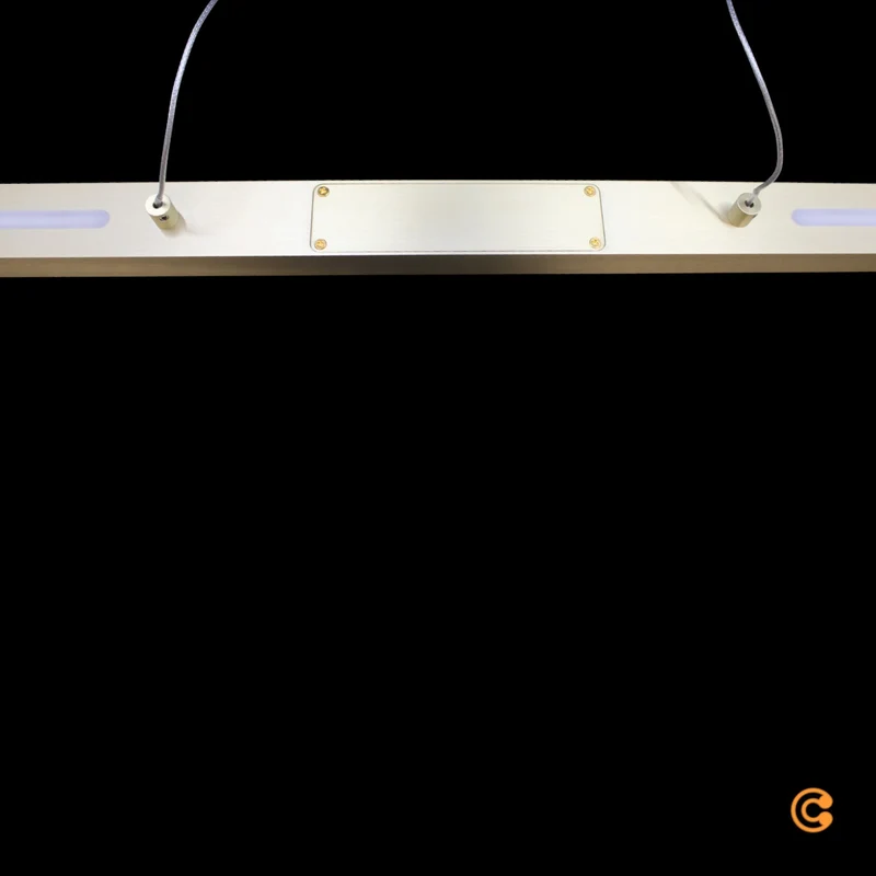 B-Ware Fabas Luce LED Hängeleuchte Pendellampe Ling messing Up Downlight dimmbar