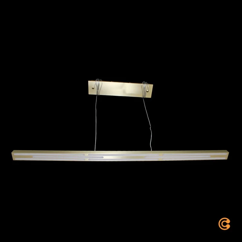 B-Ware Fabas Luce LED Hängeleuchte Pendellampe Ling messing Up Downlight dimmbar