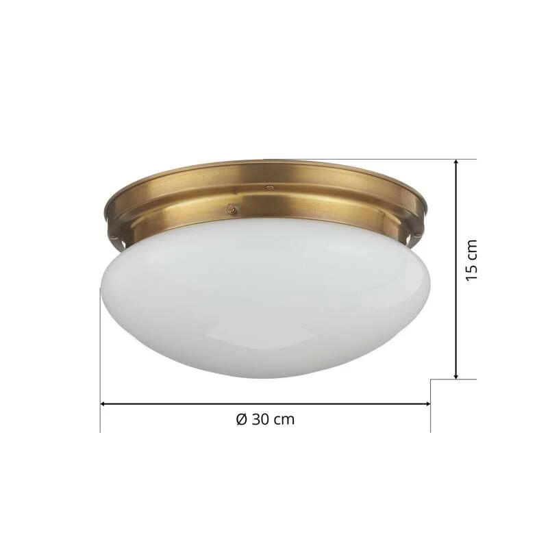 B-Ware Berliner Messinglampen Klassische Deckenlampe Deckenlampe Harry SIEHE TEXT/FOTO