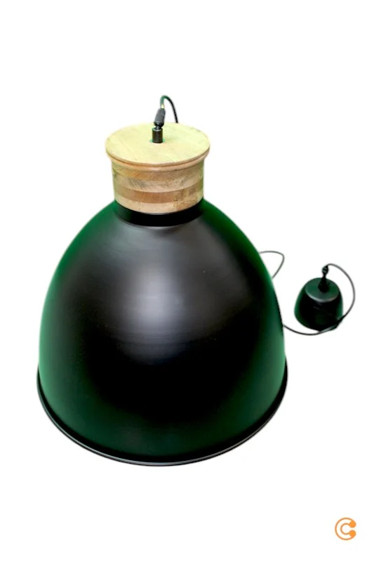 B-Ware PR Home Roseville Pendellampe 42 cm schwarz Pendelleuchte Lampe SIEHE TEXT/FOTO