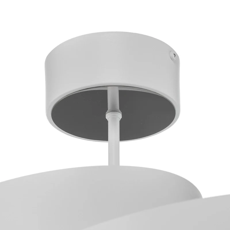 B-Ware Euluna Deckenleuchte Vento weiß Metall Ø 50 cm Deckenlampe Lampe Leuchte Spot