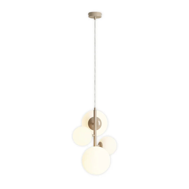 B-Ware Aldex Hängeleuchte Joel LED Pendelleuchte Hängelampe dimmbar beige/weiß