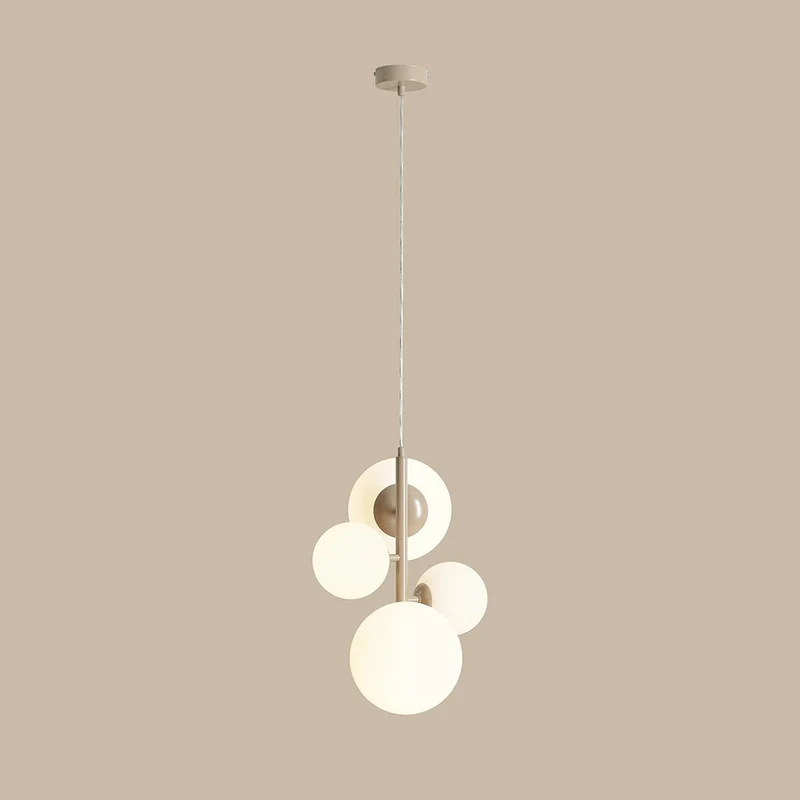 B-Ware Aldex Hängeleuchte Joel LED Pendelleuchte Hängelampe dimmbar beige/weiß
