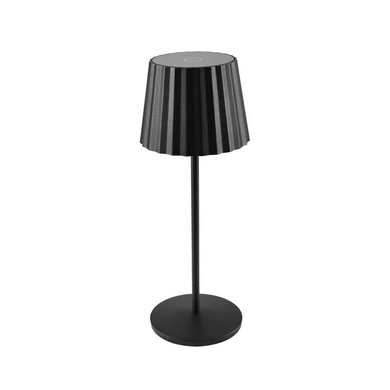 B-Ware Lindby Tischleuchte Esali LED Dimmbar Akku Lampe Gartenleuchte schwarz IP65