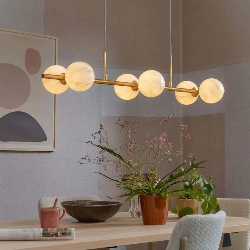 B-Ware It's about RoMi Hängeleuchte Carrara LED Pendelleuchte dimmbar grau marmoriert