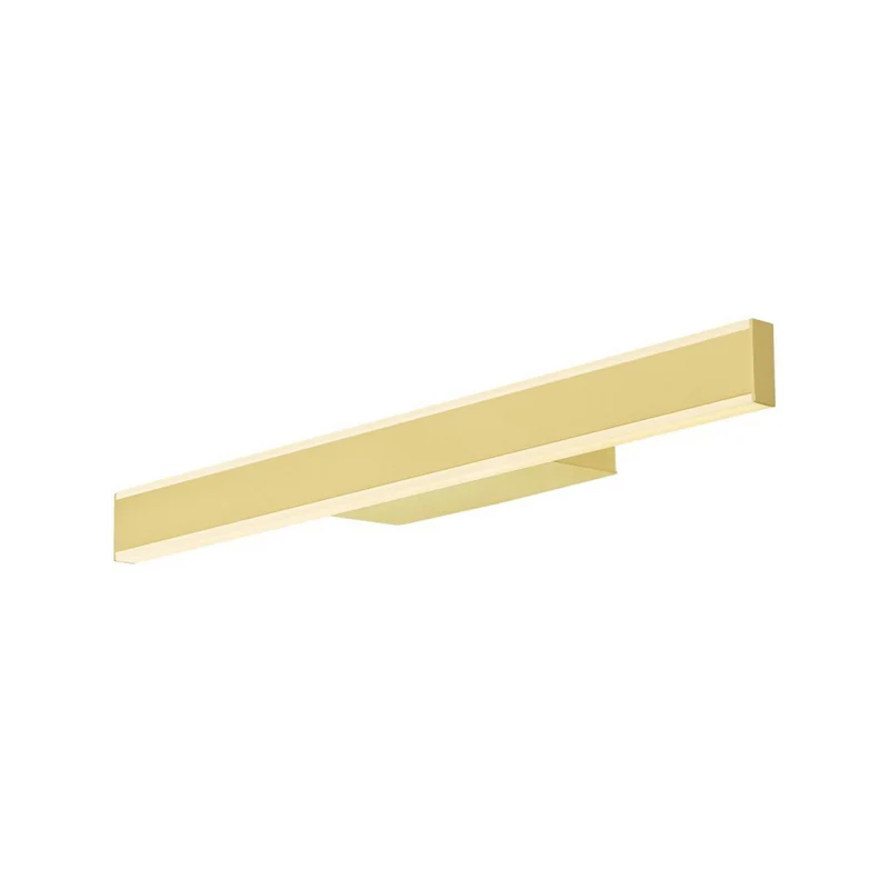 B-Ware SLV Wandleuchte Badlampe LED One Linear messing Aluminium Acryl 52 cm
