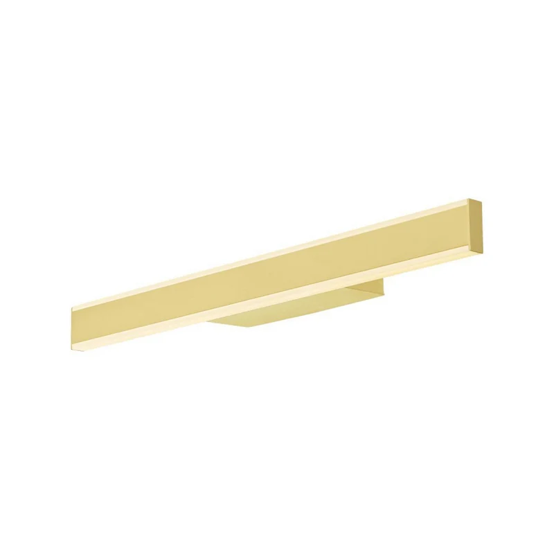 B-Ware SLV Wandleuchte Badlampe LED One Linear messing Aluminium Acryl 52 cm