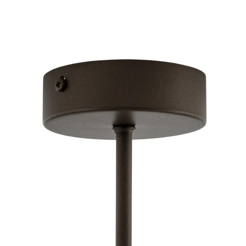 B-Ware Domiluce Deckenlampe Leuchte Zofia kaffeebraun Metall E27 50cm 3-flammig Lampe