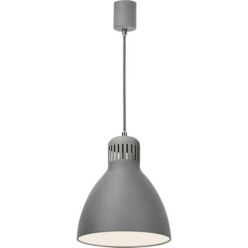 B-Ware Glamox LED-Hängelampe L-1 Hängeleuchte Hängelampe Leuchte Lampe LED 4.000 K grau
