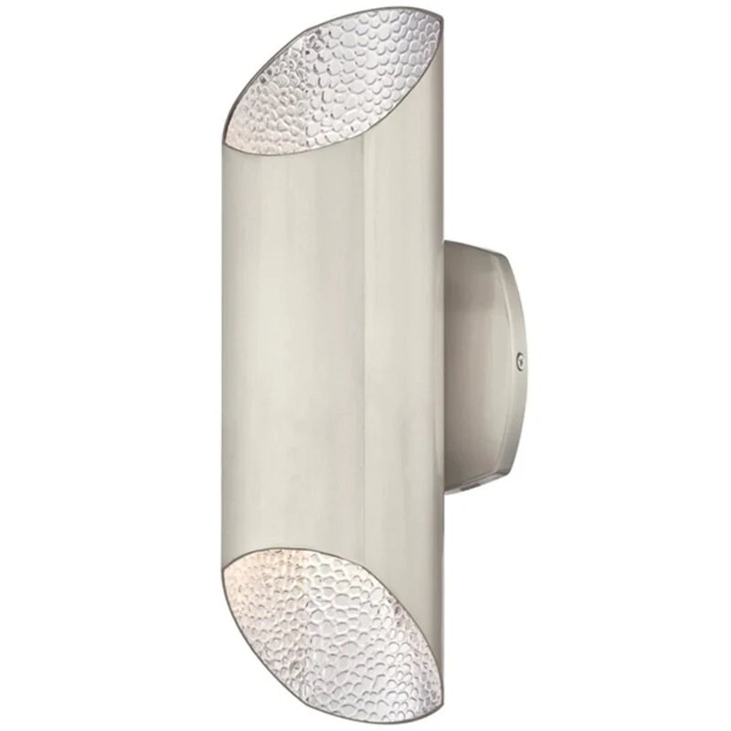 B-Ware Westinghouse Wandleuchte Wandlampe LED zweiflammig Carson Nickel Beleuchtung
