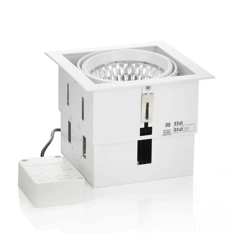 B-Ware Arcchio Einbaulampe Panel LED Leuchte weiß Raumbeleuchtung Deckenleuchte