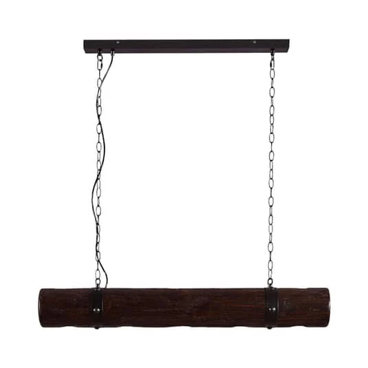 B-Ware Lucande Pendelleuchte Pendelleuchte Lampe Leuchte Hängeleuchte Legno Holzelem686
