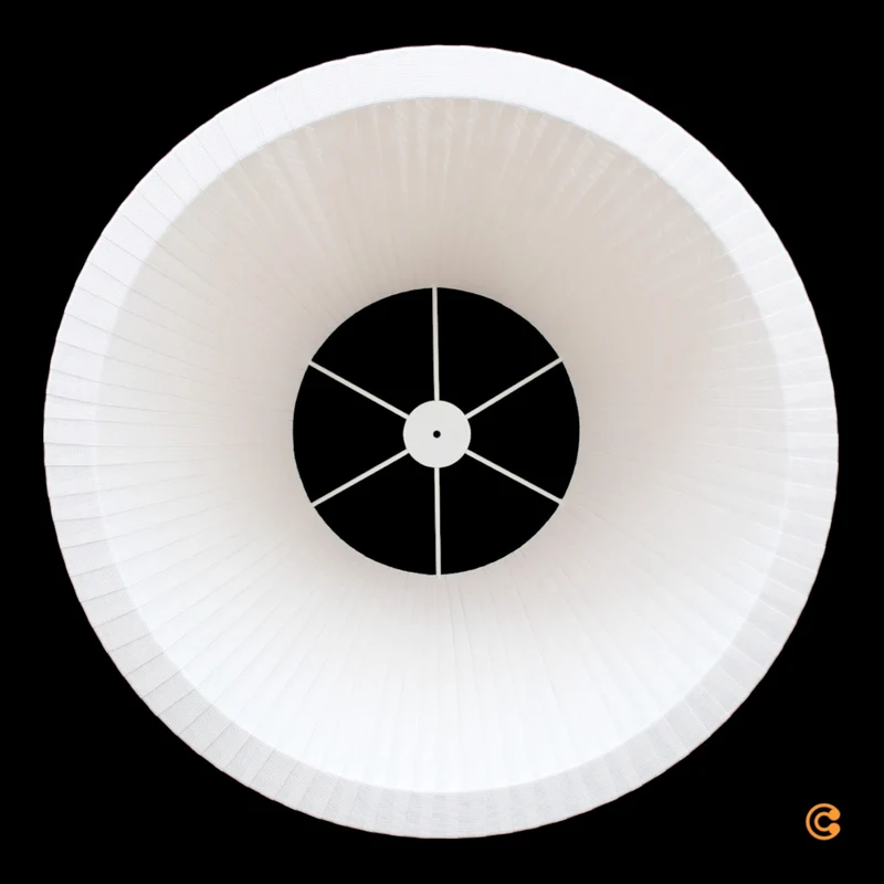 B-Ware Marset Lampenschirm Ersatzschirm TXL Outdoor Standlampe Weiß Ø 70 cm