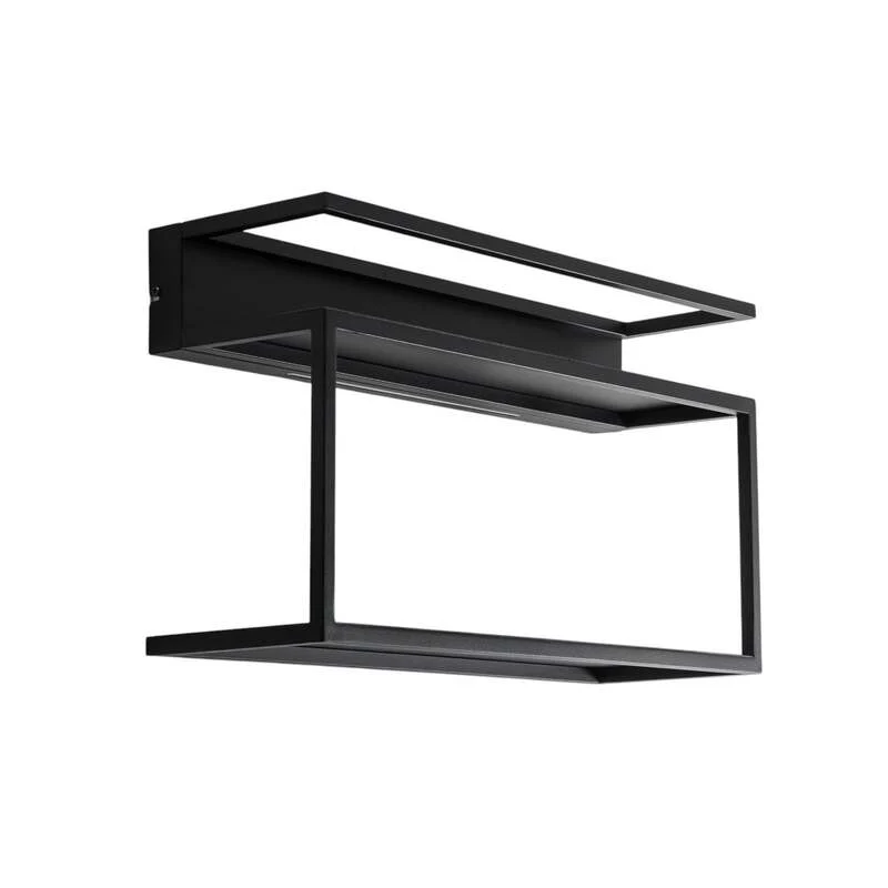 Luminex Wandleuchte Lampe Shelf LED schwarz Stahl 60 cm Leuchte SIEHE TEXT/FOTO