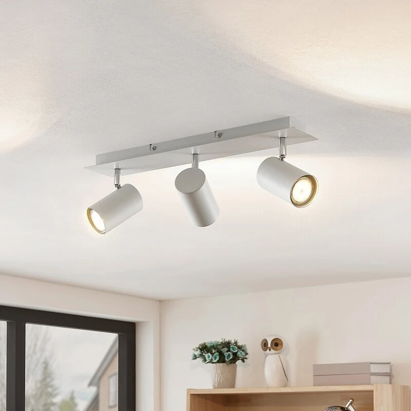 B-Ware Lindby Joffrey Deckenstrahler Deckenlampe Deckenleuchte Lampe Leuchte 3 STÜCK