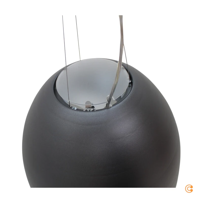 B-Ware Nur Mini Hängeleuchte Hängelampe Leuchte Lampe Licht 36,6cm anthrazit