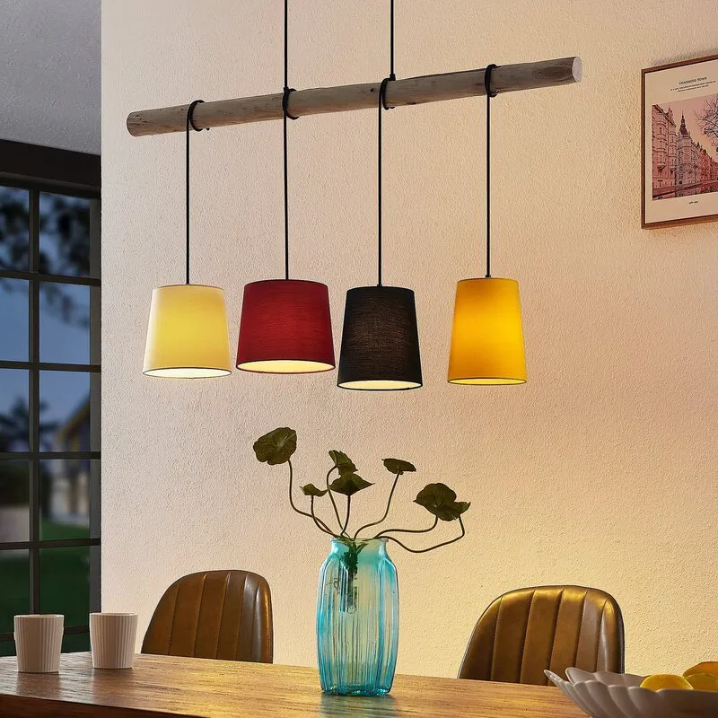 B-Ware Lindby Hinai Hängeleuchte Deckenlampe Pendelleuchte Lampe Licht UNVOLLSTÄNDIG