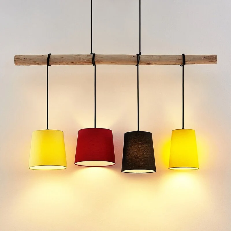 B-Ware Lindby Hinai Hängeleuchte Deckenlampe Pendelleuchte Lampe Licht UNVOLLSTÄNDIG