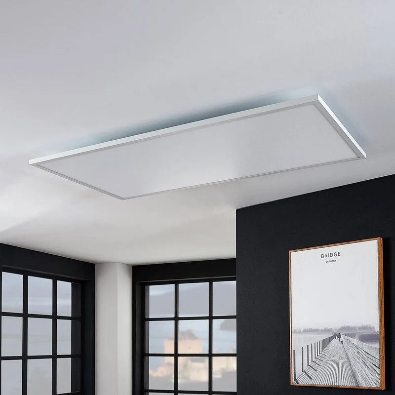 B-Ware Arcchio LED Panel Deckenleuchte Flächenleuchte Fernbedienung weiß CCT RGB dim13