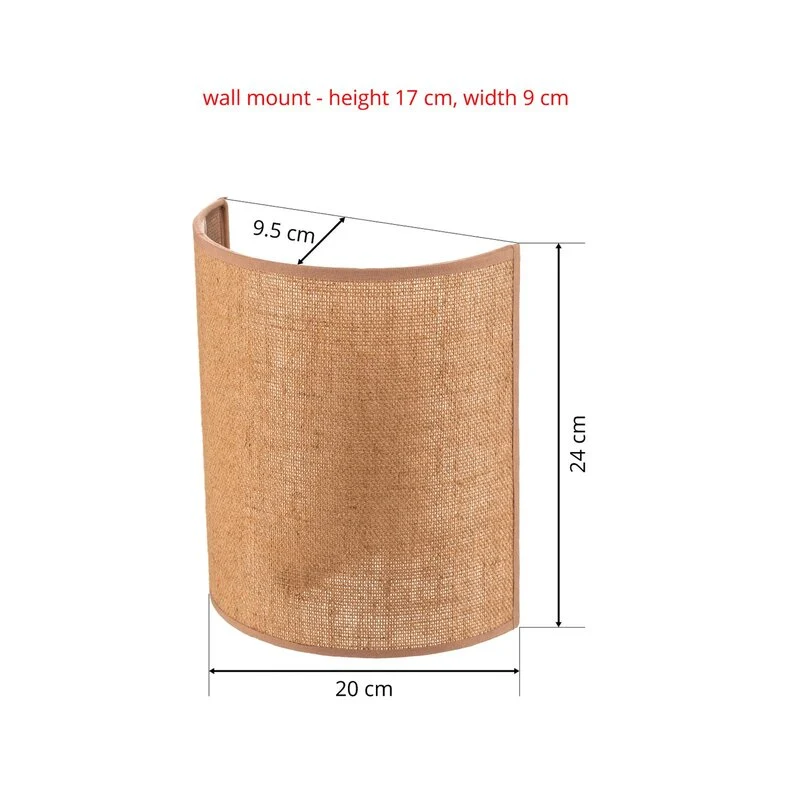 B-Ware Wandleuchte Jute Wandlampe Außenwandleuchte Außenlampe Lampe SIEHE TEXT/FOTO