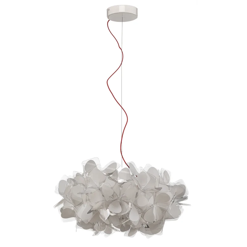 B-Ware Slamp Hängeleuchte Clizia Mama Non Mama, Ø53cm, weiß/rot SIEHE TEXT/FOTO
