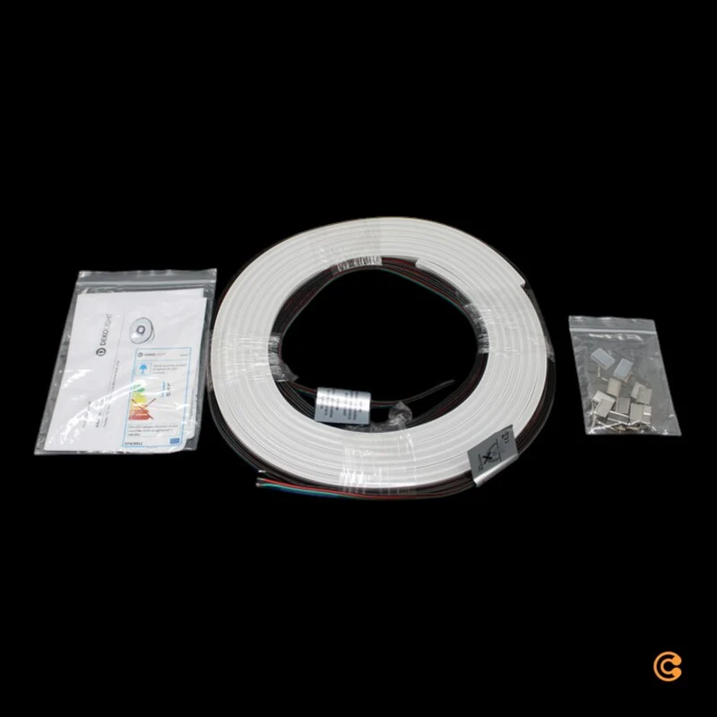 B-Ware Deko Light LED-Strip Lichterkette Lichter D Flex Line Mini Side View RGB IP44