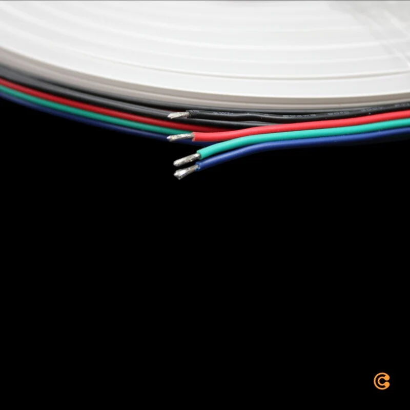 B-Ware Deko Light LED-Strip Lichterkette Lichter D Flex Line Mini Side View RGB IP44