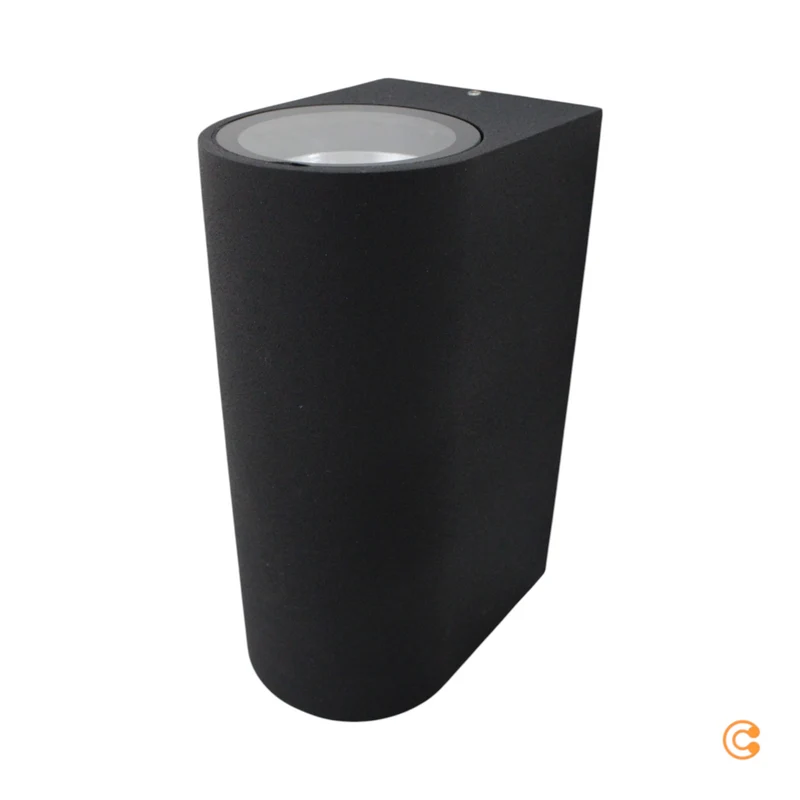 B-Ware Nordlux Außenleuchte Wandleuchte LED Lampe schwarz Außenlampe Glas Aluminium