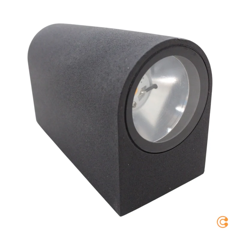 B-Ware Nordlux Außenleuchte Wandleuchte LED Lampe schwarz Außenlampe Glas Aluminium