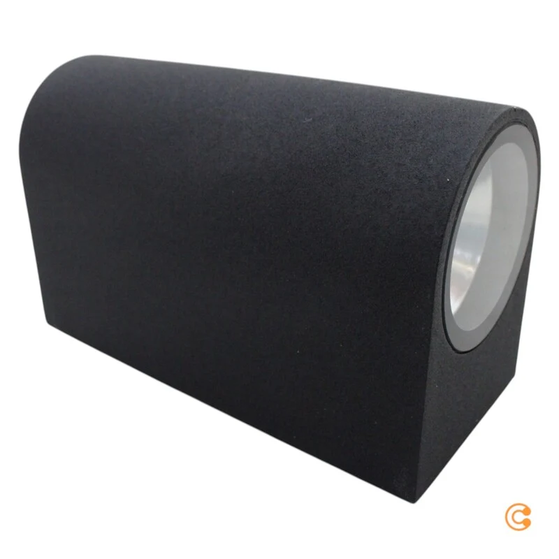 B-Ware Nordlux Außenleuchte Wandleuchte LED Lampe schwarz Außenlampe Glas Aluminium
