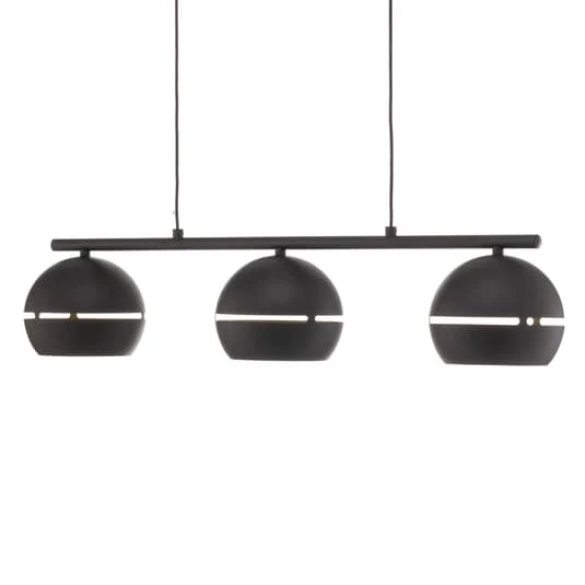 B-Ware Lindby Godwin Pendellampe Deckenlampe Hängeleuchte Lampe 3-flammig E14 schw459