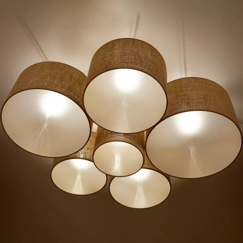 B-Ware Euluna Lodge Deckenleuchte jute Deckenlampe Leuchte Lampe E27 SIEHE TEXT/FOTOS