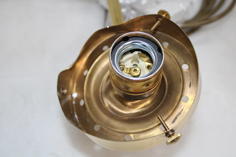 B-Ware ORION Kronleuchter Leuchte Lampe messing Glas 16-flammig Ø 100 SIEHE TEXT/FOTOS
